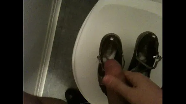 XXX Cum on my coworker Heels in Toilets 02 topclips