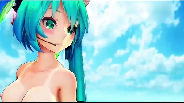 XXX Miku Append Sexy Baile Desnudo MMD clips principales