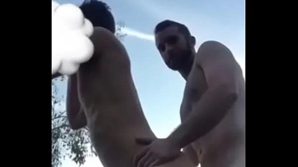 XXX en lui donnant un argentin sur la plage de Geant meilleurs clips