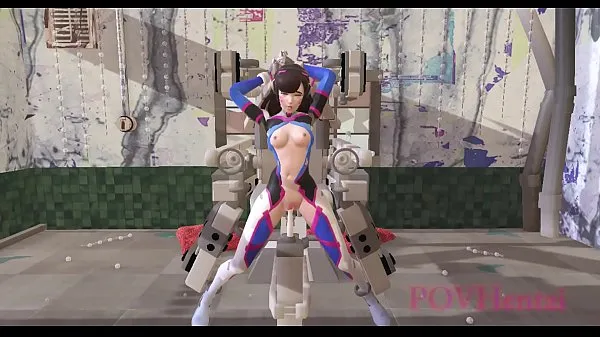 XXX OverWatch Dva dirige uma maldita máquina principais clipes