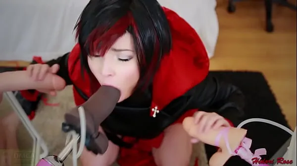 XXX Ruby Rose from RWBY takes on 3 dicks en iyi Klipler