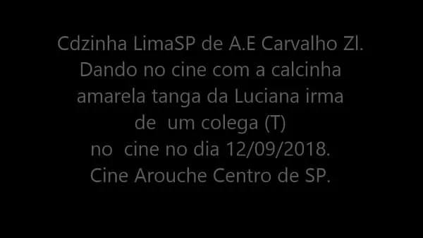 XXX eu vestindo a calcinha tanga amarela lima da irma gostosa de um colega topclips