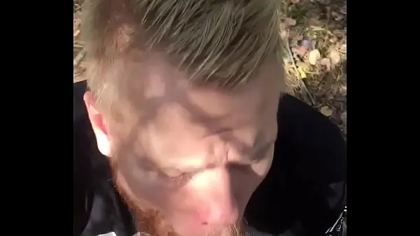 XXX Homosexueller Hahn, der am Wald saugtTop-Clips