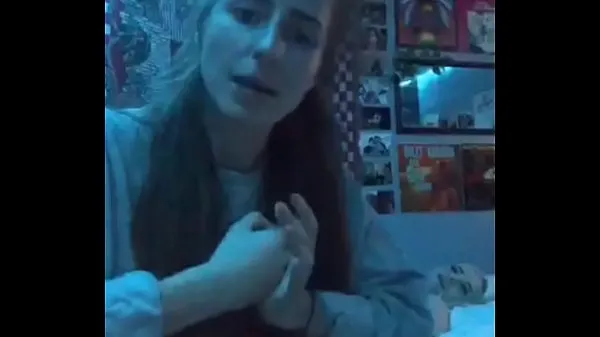 XXX Cute periscope girl playing ٹاپ کلپس