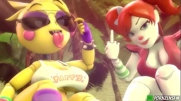 XXX Compilação FNaF Sexy Toy Chica principais clipes