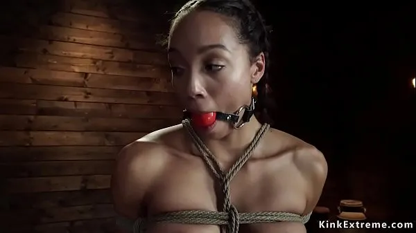 XXX Latina slave in tight bondage vibrated nejlepších klipů