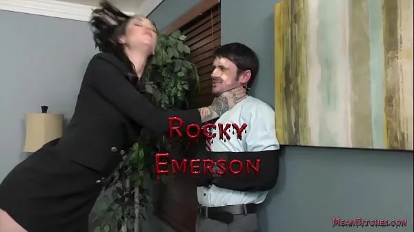 XXX Bully de oficina alto y hermoso - Rocky Emerson - Femdom clips principales