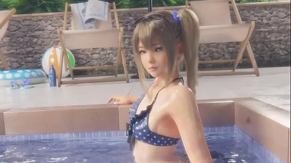 XXX 3d hentai fille exposer son CHATTE dans piscine meilleurs clips