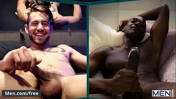 XXX Six Men Get Together On A Video Call Some Fuck Their Holes With Dildos While Others Stroke Their Dicks - Men en iyi Klipler