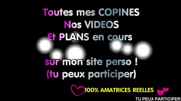 XXX Toujours plus de copines participent à mes plans. Rejoignez nous sur mon site perso ! Tu mates ou tu participes meilleurs clips