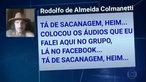 XXX My audios were shown on Jornal Nacional da Globo on zap on facebook κορυφαία κλιπ