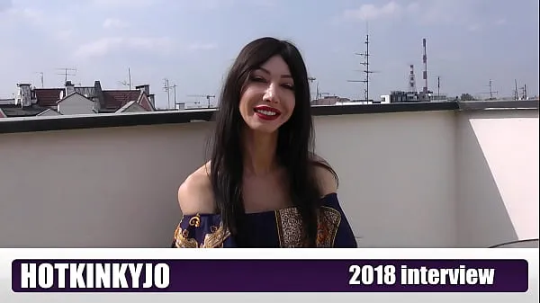 XXX HOTKINKYJO-Interview (2018 & remastered 2021). Offizielles Interview mit echtem PornostarTop-Clips