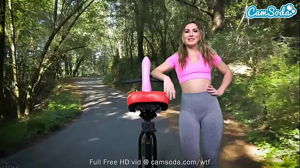 XXX La sexy Paige Owens tiene su primer paseo en bicicleta con consolador anal clips principales