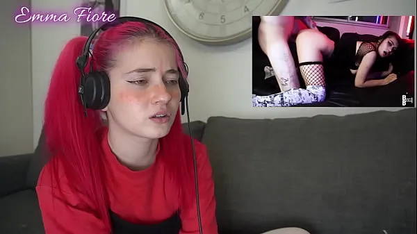 XXX Petite teen reacting to Amateur Porn - Emma Fiore top Clips