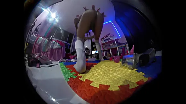XXX Teddy bear with hidden camera, I can't believe what my step sister does when she's alone in her room Clip hàng đầu