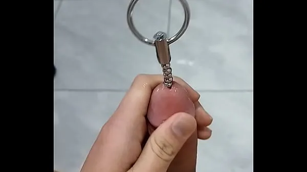 XXX It's cool to insert the urethra and bladder, and the beads are continuously inserted through the prostate คลิปยอดนิยม