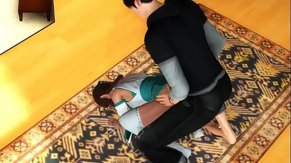 XXX 可愛的精靈女士在無盡的動畫視頻中與一個男人發生性關係 热门片段