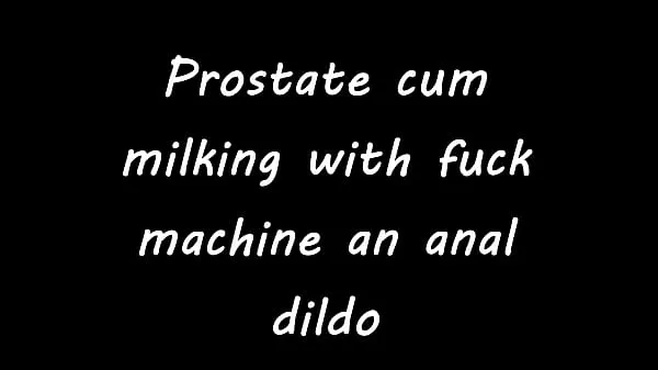 XXX Prostate cum milking with fuck machine an anal dildo toppklipp