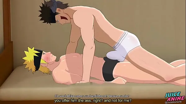 XXX Kiba quer fazer o Naruto esquecer o Sasuke - Gay Bara Yaoi nejlepších klipů