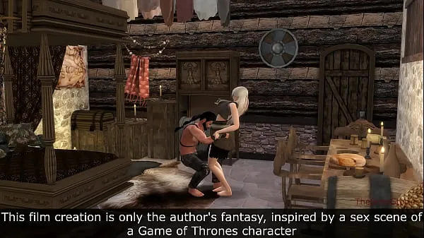 XXX Parodi Game of Thrones Daenerys Targaryen'in Khal Drogo ile seks yapması en iyi Klipler