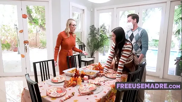 XXX Family Differences Sorted Through Freeuse Dinner- Crystal Clark, Natalie Brooks top Clips