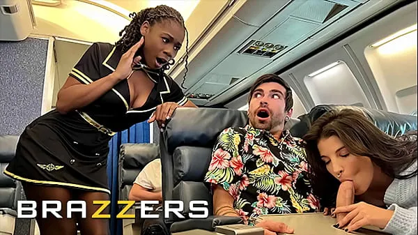 XXX Lucky Gets Fucked With Flight Attendant Hazel Grace In Private When LaSirena69 Comes & Joins For A Hot 3some - BRAZZERS top Clips
