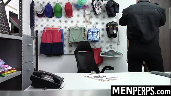 XXX Gay Guard Following the Standard Procedure to Search the Shoplifting Suspects - Menperps лучших клипов